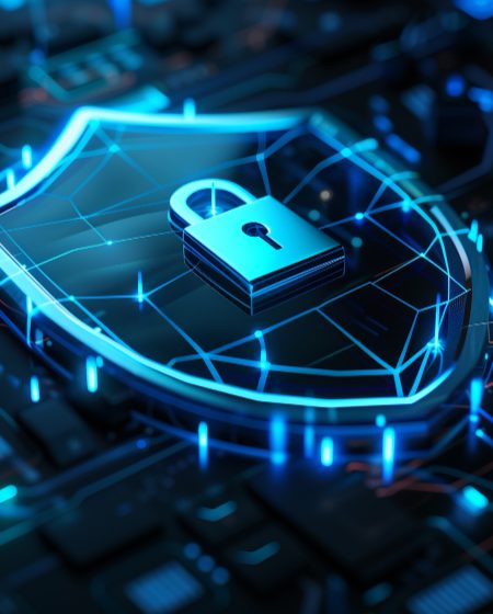 Cyber security illustration