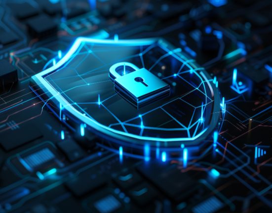 Cyber security illustration