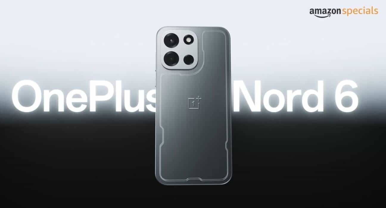 The OnePlus Nord 6 launches in India on April 7 at 7 PM IST.