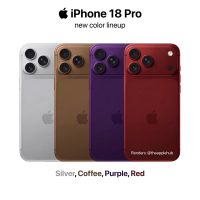 Recent leaks suggest the iPhone 18 Pro may not get a black finish again.